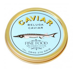 Royal Beluga Caviar, Huso Huso, (000 Grade)