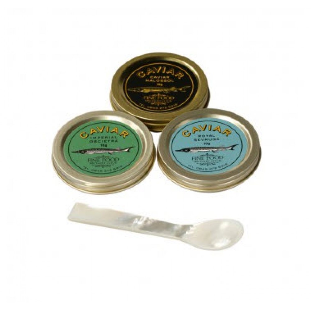 The Specialist Caviar Taster Set, 3 x 10g