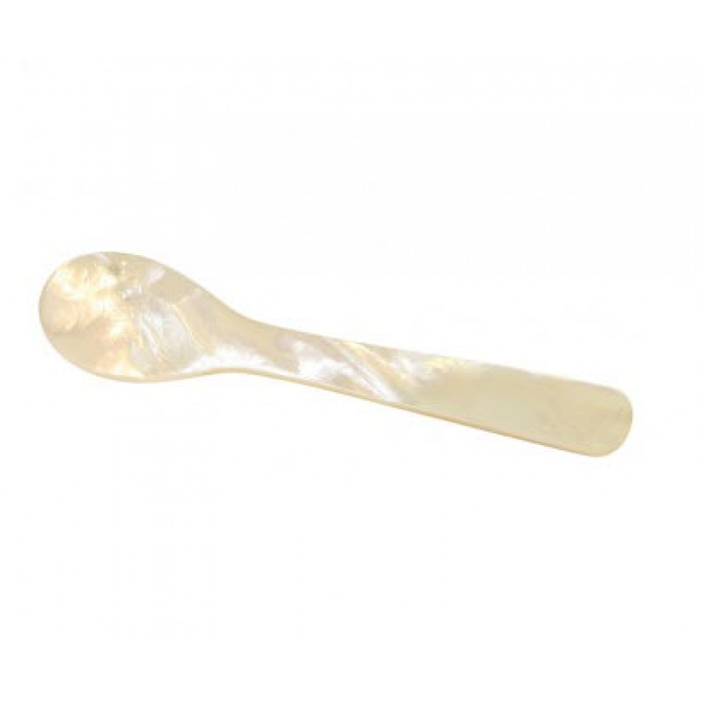 One Mother of Pearl Spoon, 4 Inch